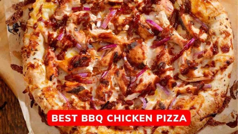 The BEST BBQ Chicken Pizza