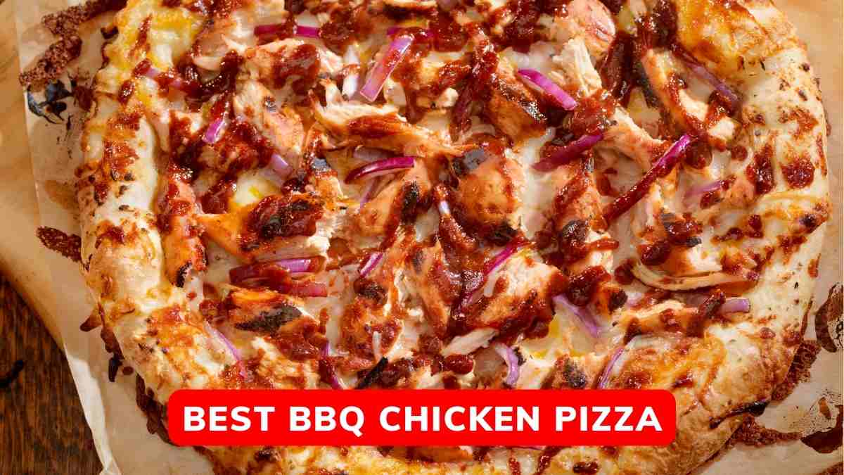 BEST BBQ Chicken Pizza