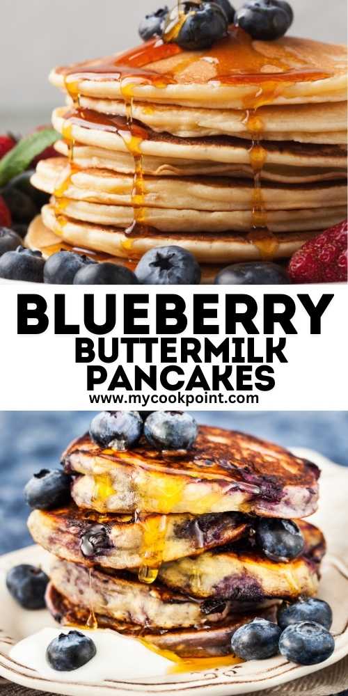 Blueberry Buttermilk Pancakes