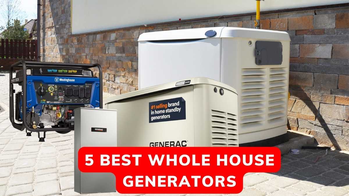 5 Best Whole House Generators