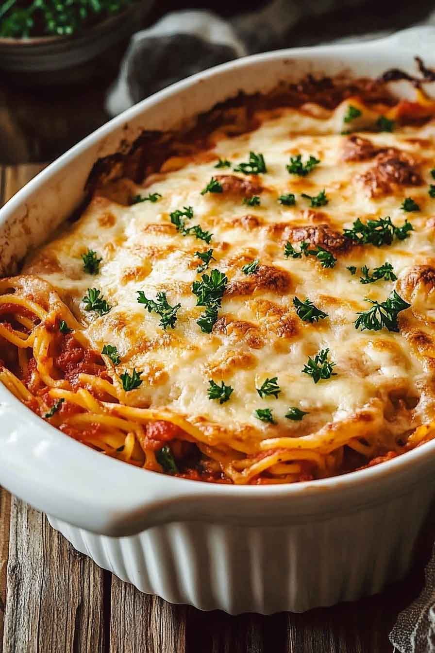 Baked Spaghetti Casserole