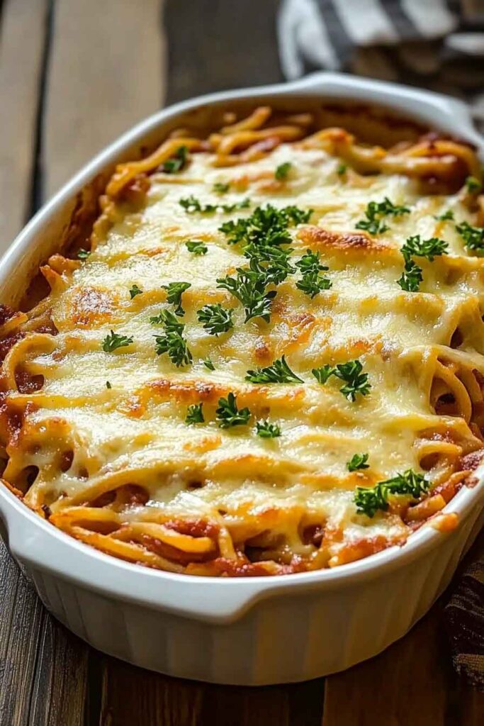 How to Make Baked Spaghetti Casserole – Step-by-Step Instructions