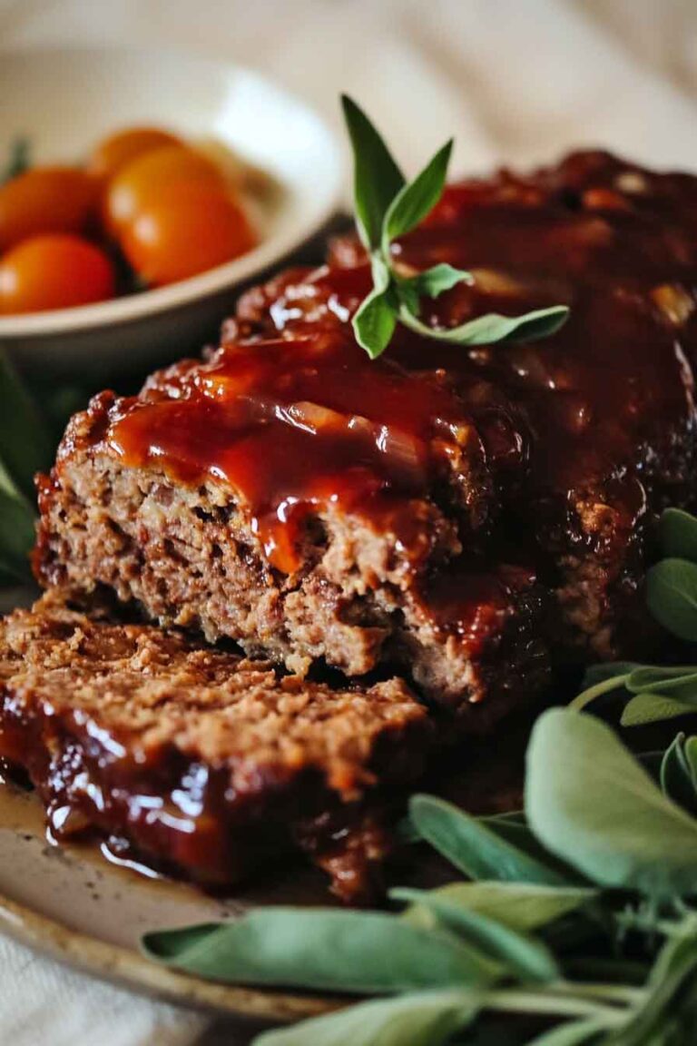 Delicious Savory Meatloaf