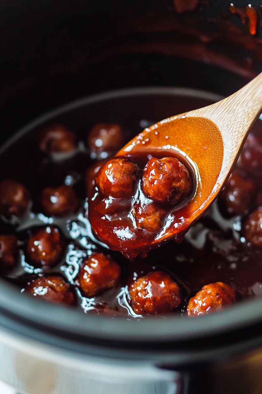 Grape Jelly Meatballs