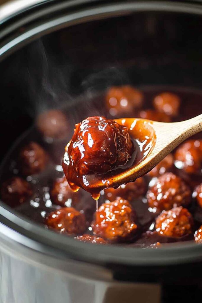 Grape Jelly Meatballs