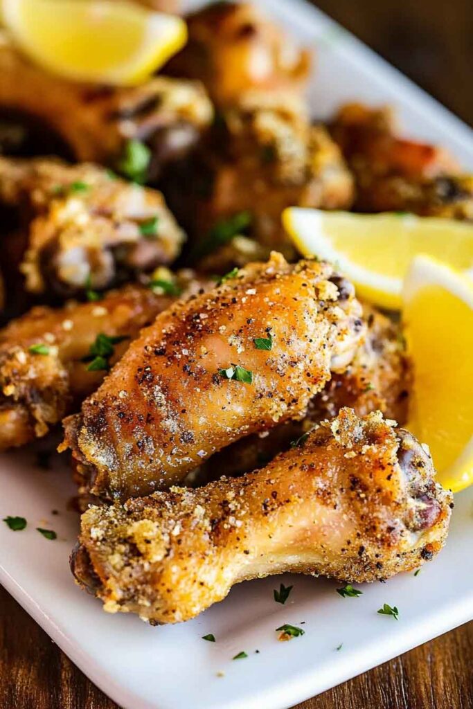 How to Serve Lemon Pepper Wings