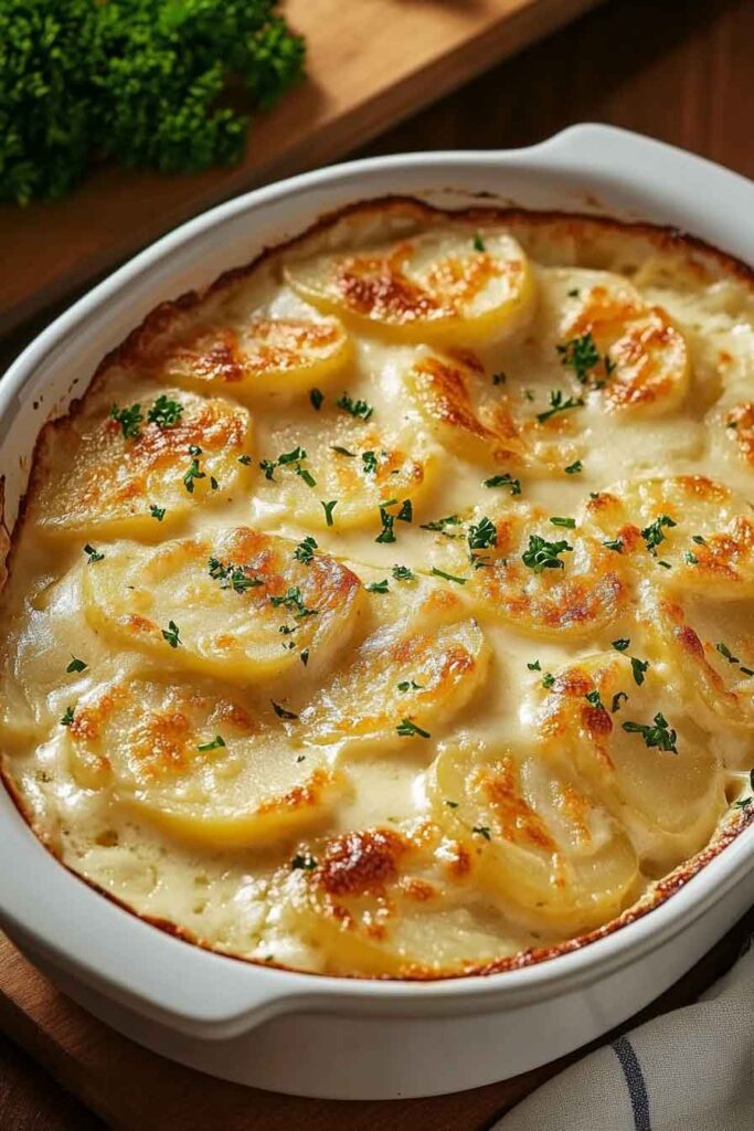 Easy Scalloped Potatoes Recipe 