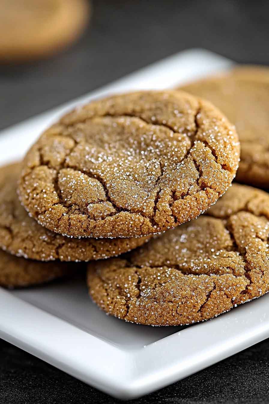 Soft and Chewy Ginger Snaps