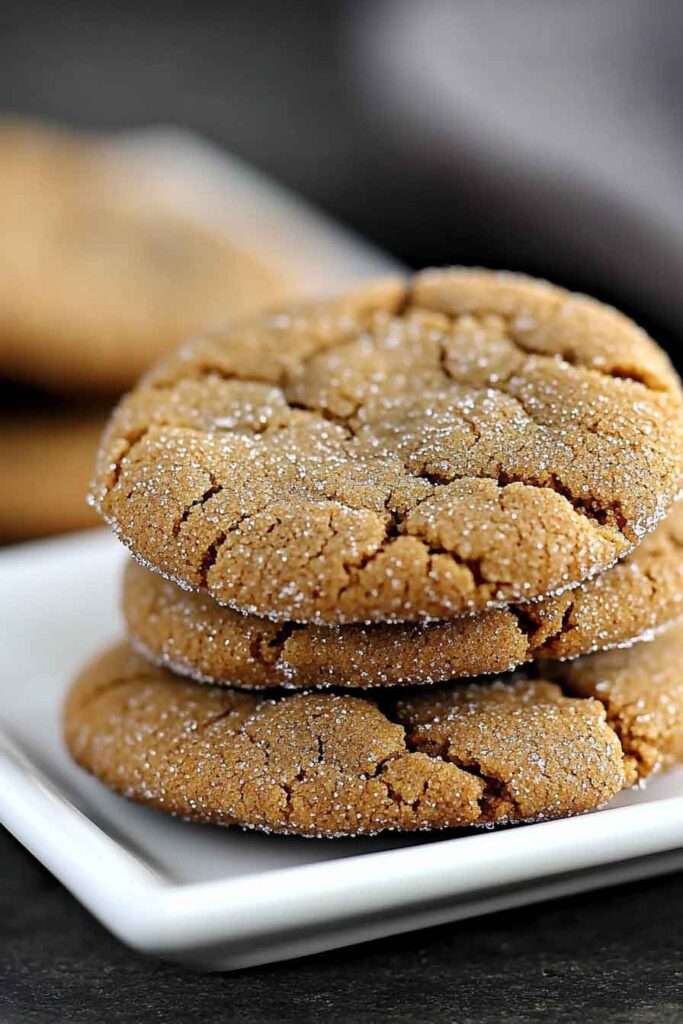 Soft and Chewy Ginger Snaps 