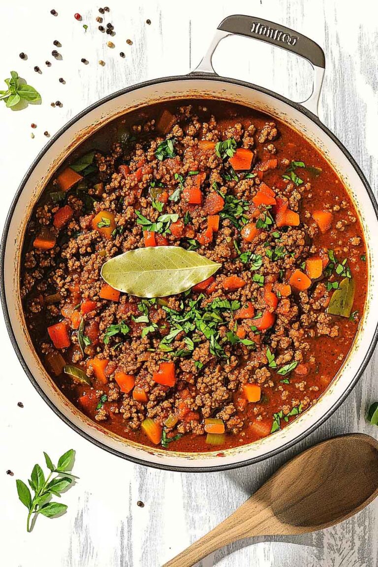 Homemade Bolognese Sauce