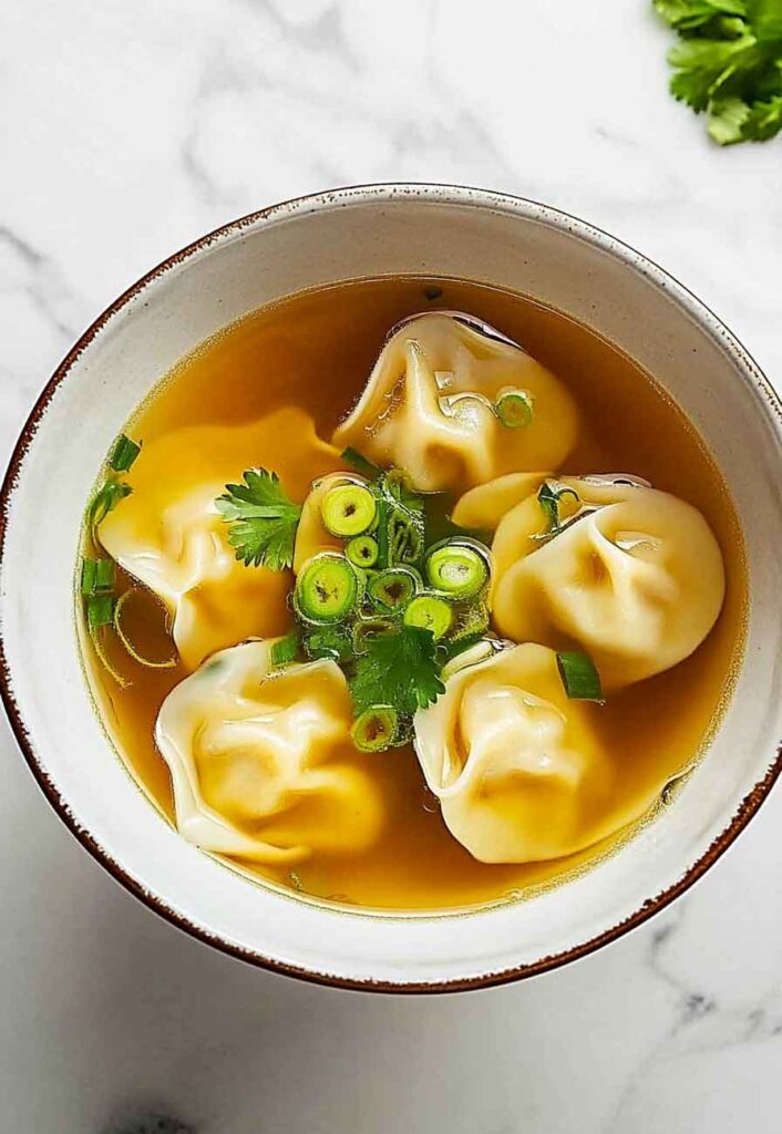Homemade Wonton Soup Recipe