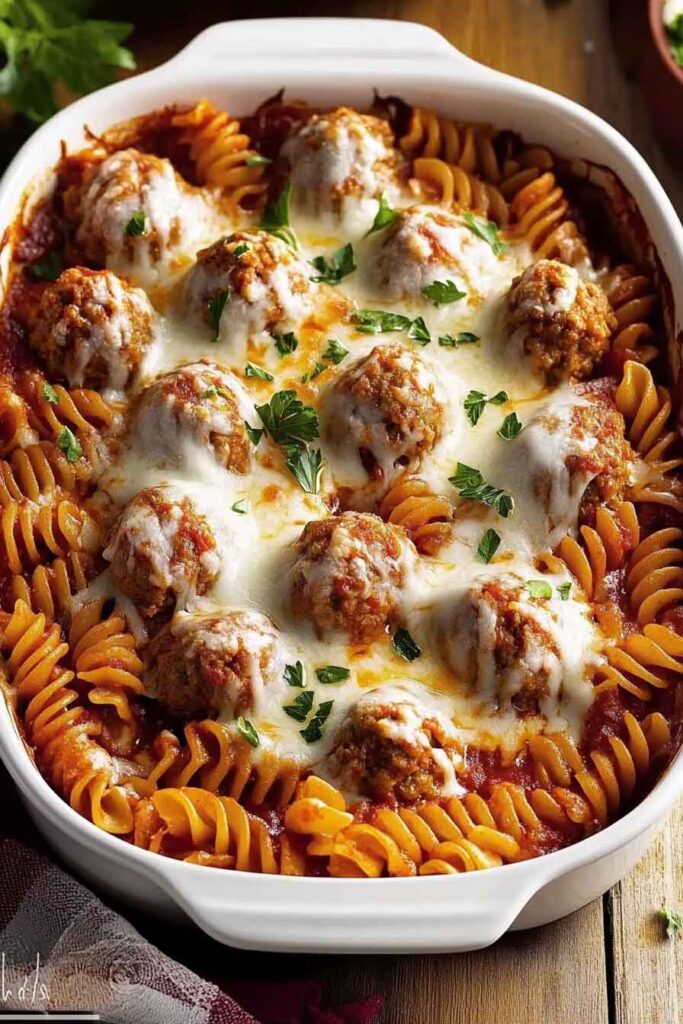 How to Serve Meatball Casserole