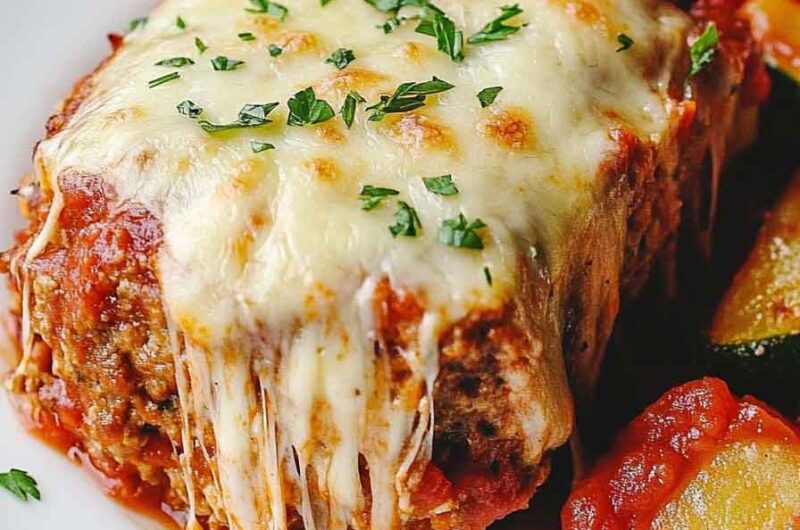 Parmesan Chicken Meatloaf