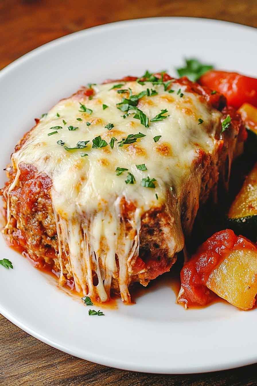 Parmesan Chicken Meatloaf