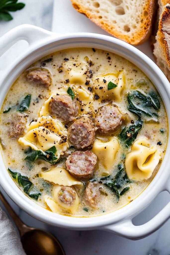 How to Serve Sausage Soup