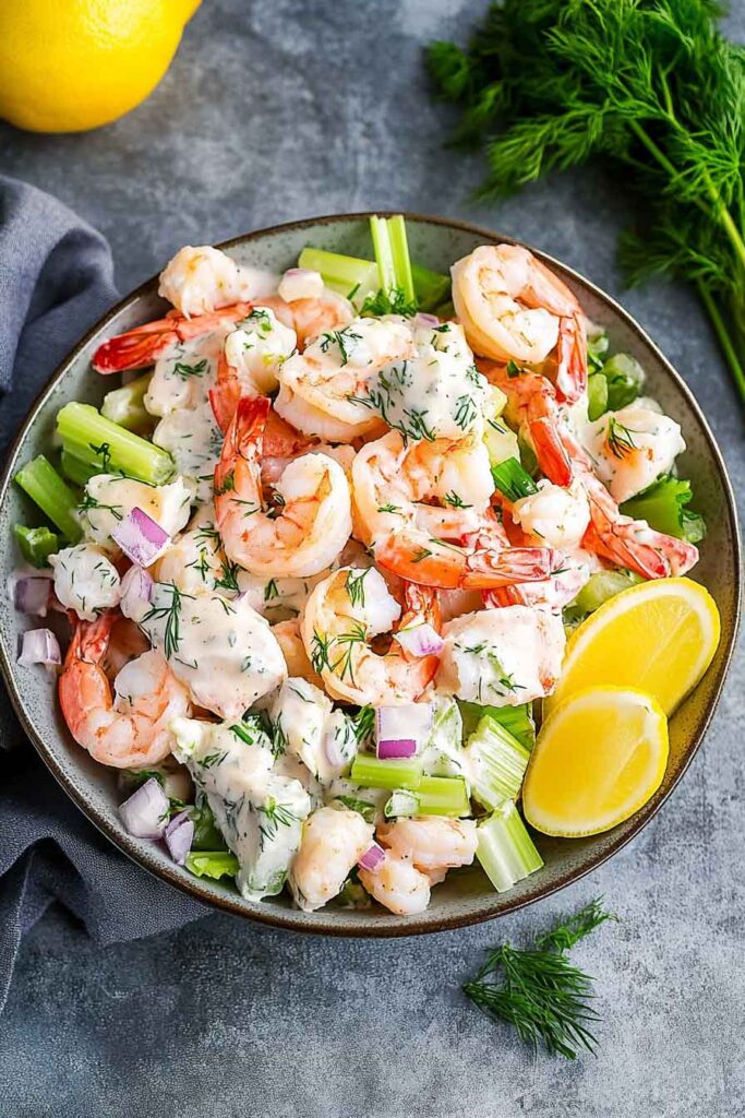 Ingredients for Seafood Salad