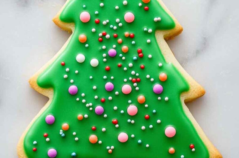 Sugar Cookie Icing (Smooth, Glossy, and Easy to Work With)