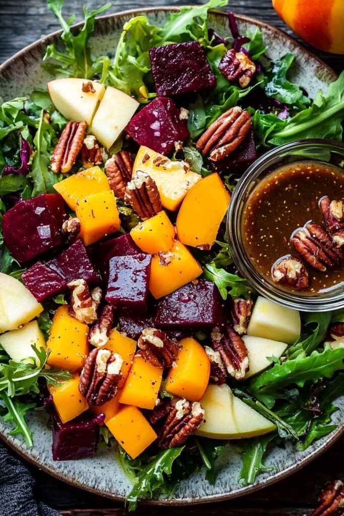 How to Make Winter Salad Step-by-Step Instructions