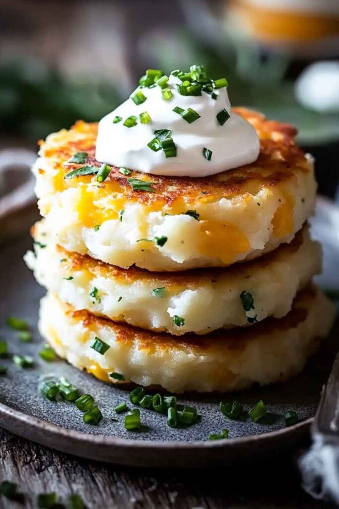 How to Make Loaded Mashed Potato Cakes (Step-by-Step)