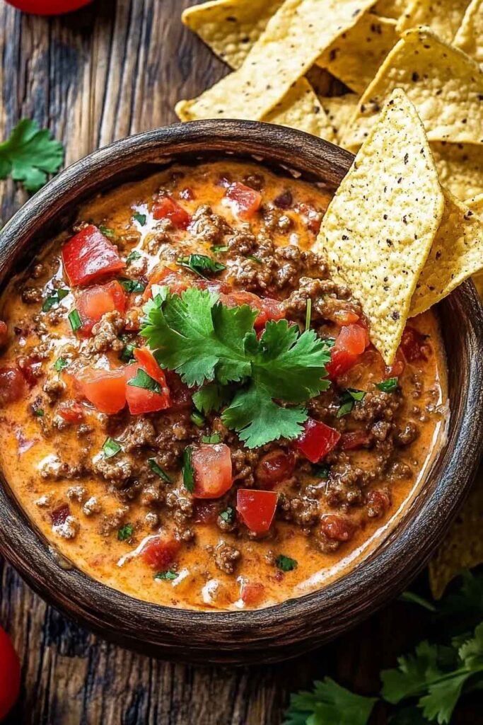 How to Serve Rotel Dip