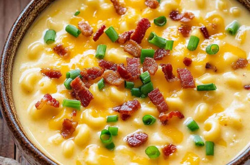 Creamy Mac and Cheese Soup