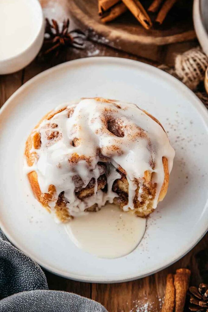How to Serve Homemade Cinnamon Rolls