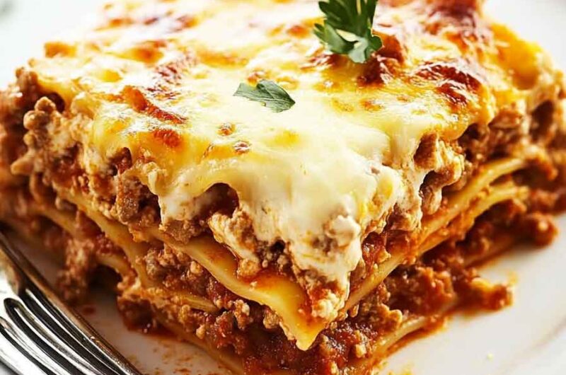 Easy Homemade Lasagna