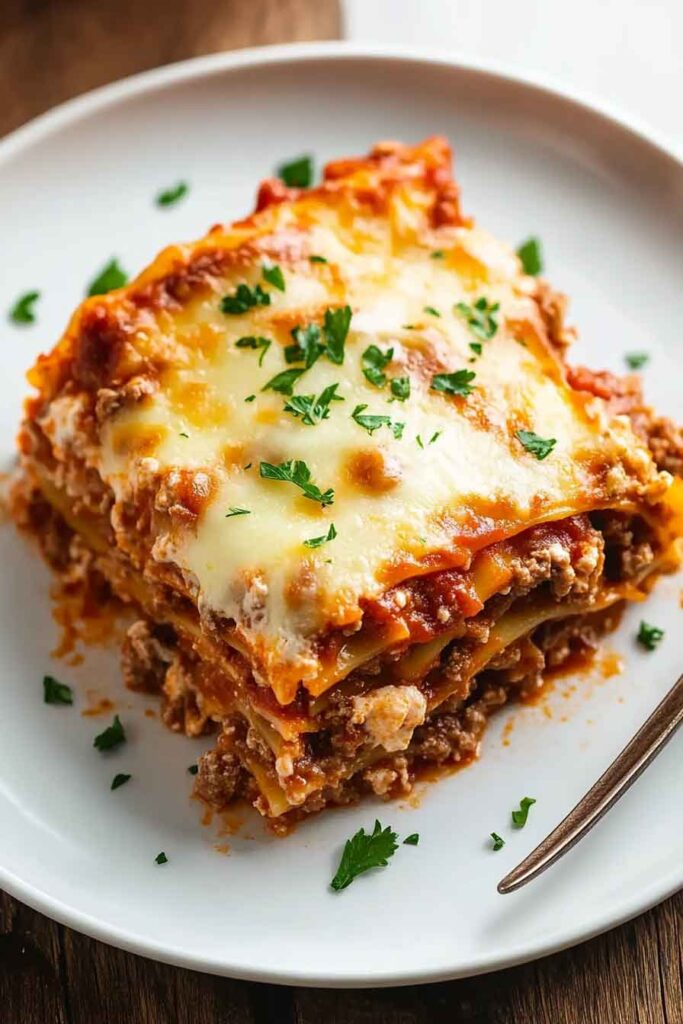 Ingredients for Easy Homemade Lasagna