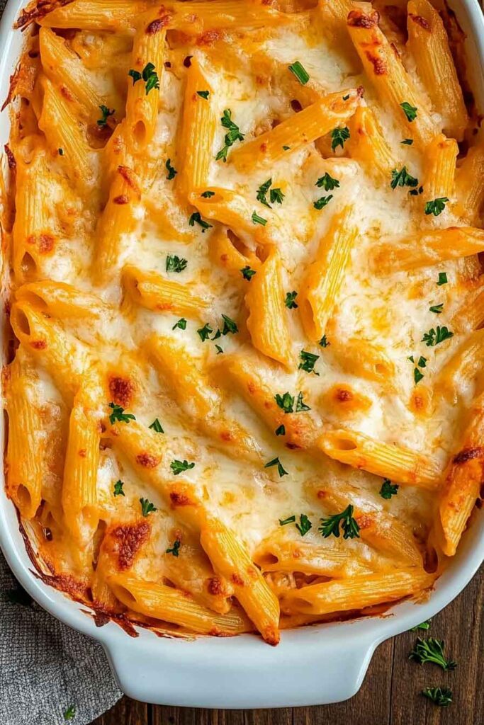 How to Make Ranch Buffalo Pasta Bake Step-by-Step