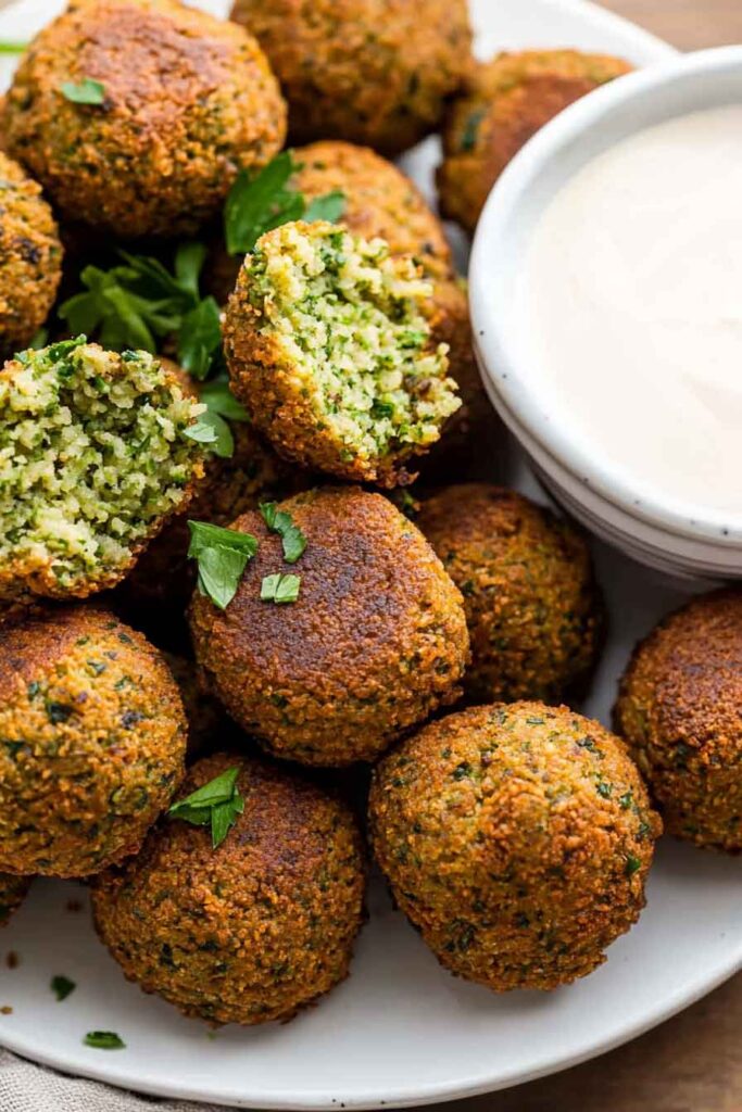 Crispy Homemade Falafel