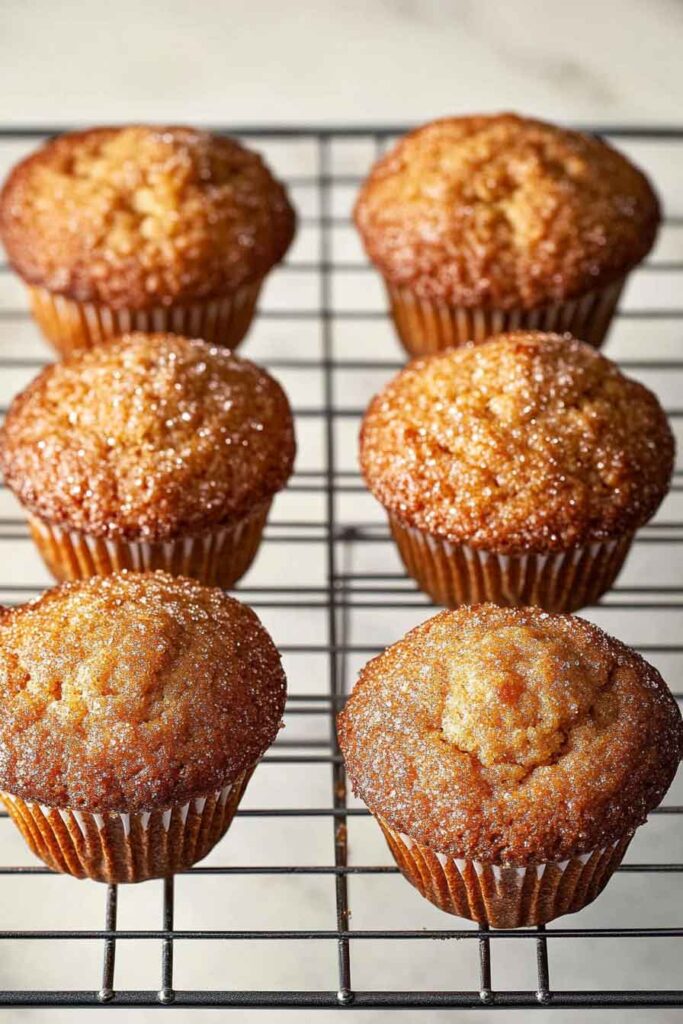 Soft Moist Carrot Muffins